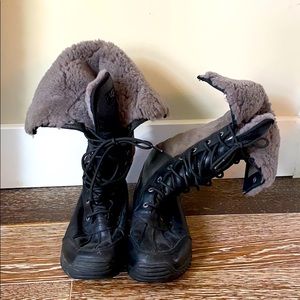 Plush Ugg winter boots